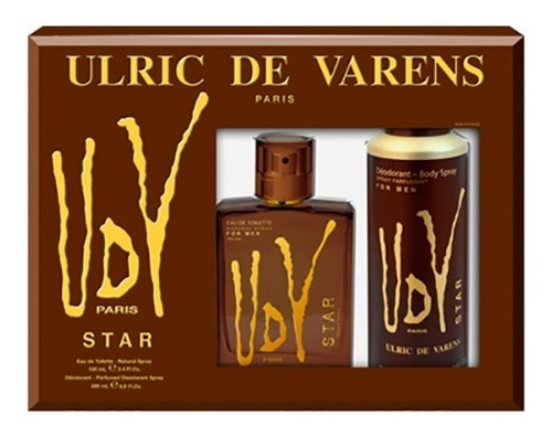 Perfume Udv Star Coffret Ulric De Varens (edt 100 Ml + Deo)