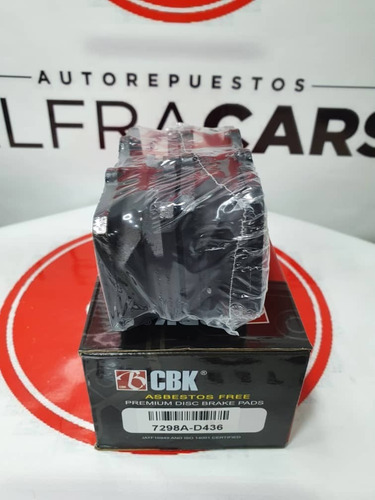 Imagen 2 de 3 de Pastillas De Freno Toyota Macho, Samuray, Autana Delantera