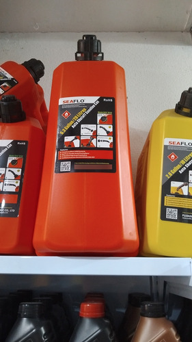 Galão De Gasolina Seaflo 20 Litros Vermelho Com Bico