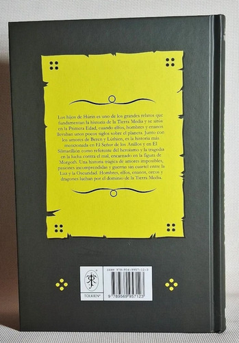 Los Hijos De Húrin. J R R Tolkien. Tapa Dura. Nuevo