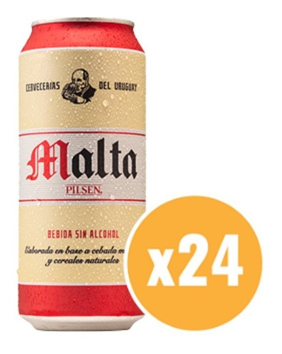 Malta Pilsen Lata 473 Ml X24