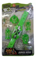 Comprar Omnitrix Reloj Ben 10 Luz Y Sonidos + 4 Muñecos