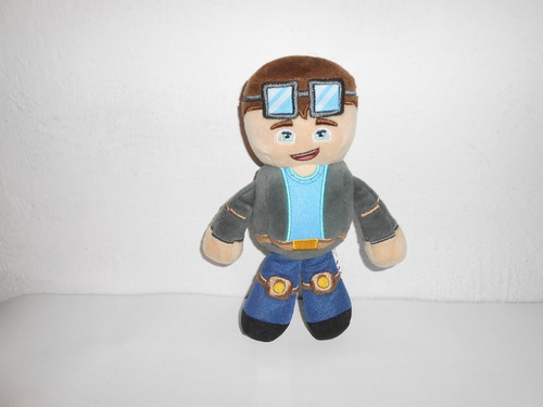 Peluches Tube Heroes Captain Sparklez Y Dan Jazwares 20 Cms (Usado)