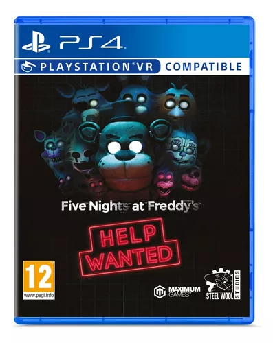 Jogo do playstation 4 five nights at freddy s