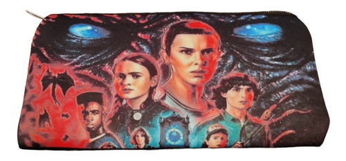 Cartuchera Stranger Things  Tipo Neoprene  Sobre V Crespo