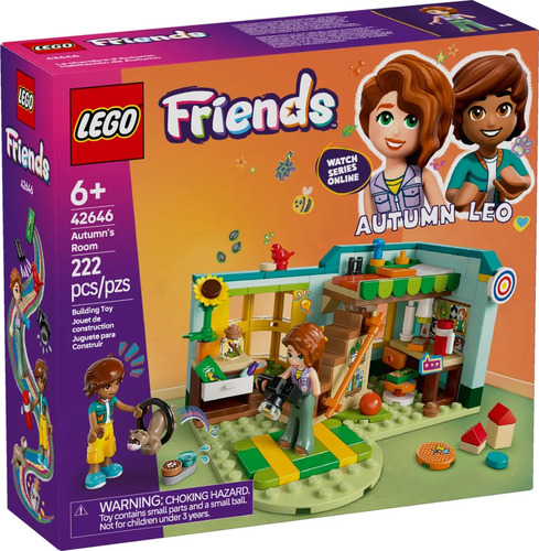 Conjunto De Construção Friends Quarto da Autumn 222 Peças Lego