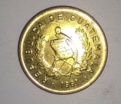 1 Centavo Guatemala 1991