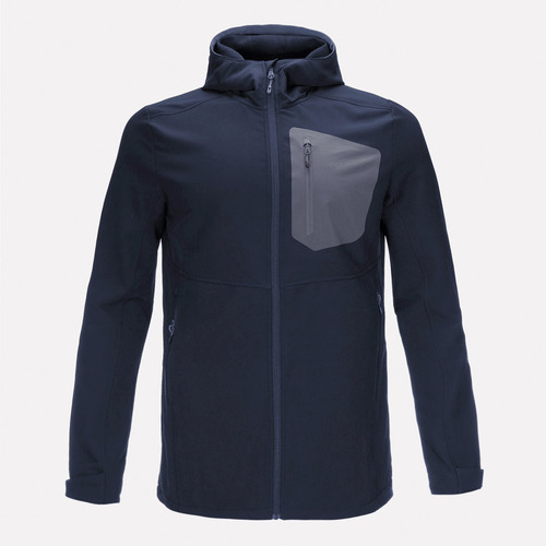 Chaqueta Hombre Lippi Seek Softshell Hoody Jacket Azul Marin