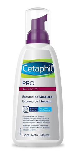 Cetaphil Pro Ac Control Espuma De Limpieza 236ml