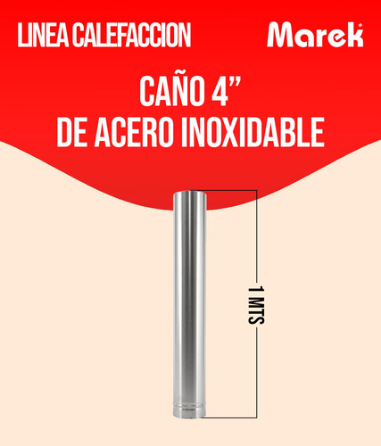 Kit De Instalacion P/pared 4 Pulgadas Acero Inoxidable