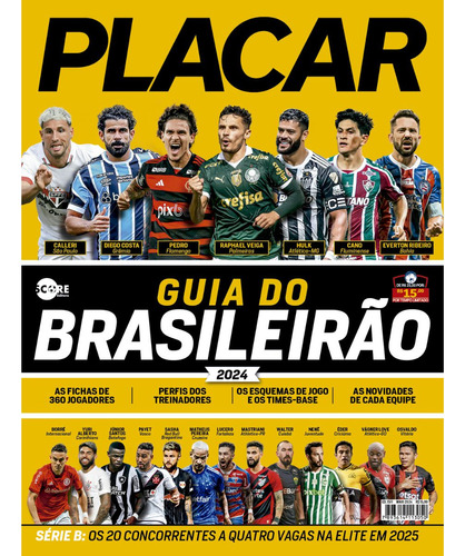 Revista Placar Maio Ed 1511 Guia Do Brasileirão 2024