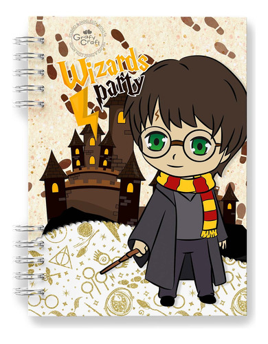 Agenda Harry Potter - Perpetua - Atemporal - Personalizada