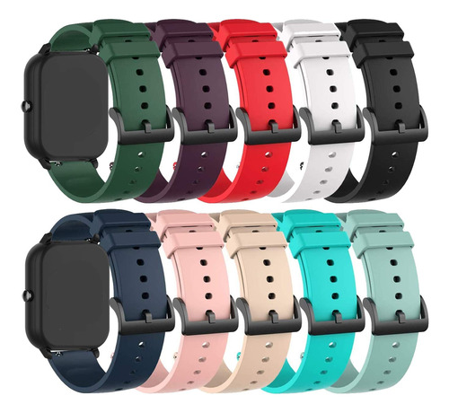 Bandas Compatibles Con Virmee 2021 Ver Fitness Reloj Flexibl