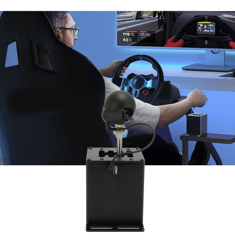 Caja De Cambios Usb Truck Simulator Para Volante De Pc