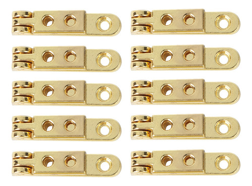 10pcs Gama Alta Caja De Madera Accesorios Joyero Caja Bisagr