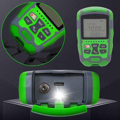 Testador De Cabo Óptico Digi 70~+10dbm Al Fiber Power Meter