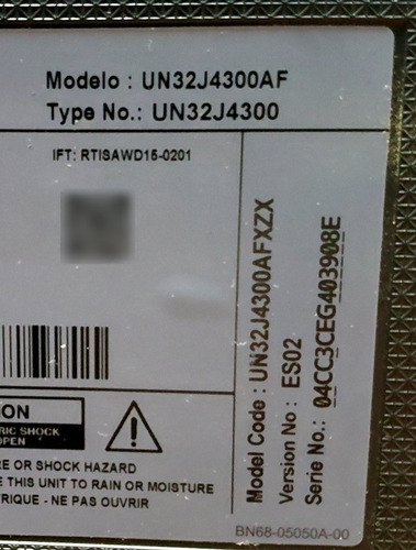 Modulo Wifi Samsung Modelo Un32j4300af (Usado)
