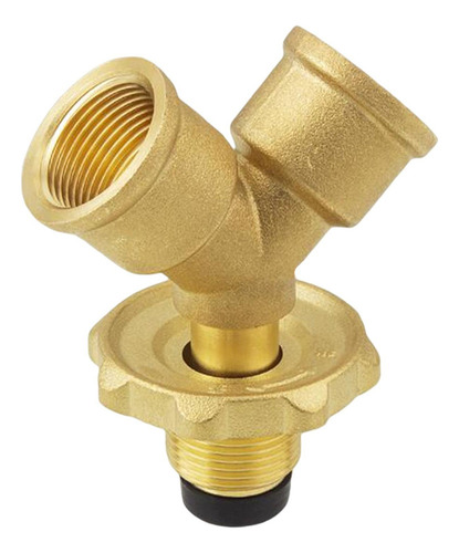 Adaptador Divisor De Gas Propano Adaptador Aleación De Zinc