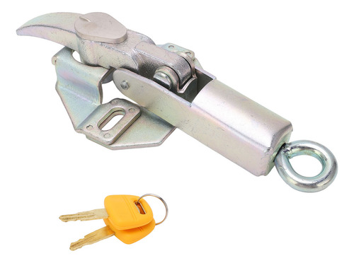 Cerradura Del Capó Del Motor De La Excavadora, De Acero Inox