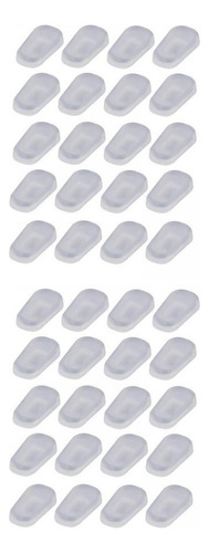 10 Pares De Almohadillas Para La Nariz De Lentes De Silicona