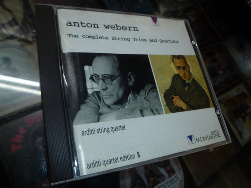 Anton Webern -arditti String Quartet Cd Solo En Abbey Road