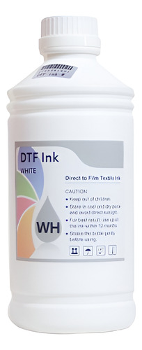 Tinta Dtf Garrafa De 1 Litro, Cabeça Epson Escolha A Cor!!! White
