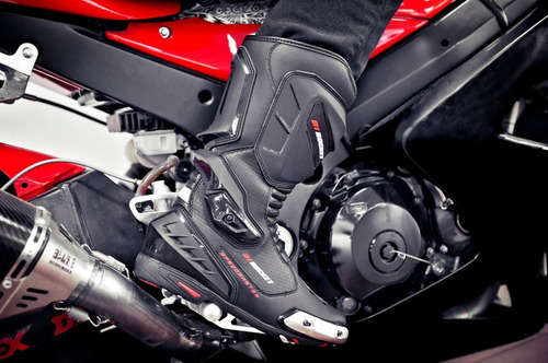 Imagen 9 de 9 de Bota Joe Rocket Speedmaster Larga Negro Para Moto