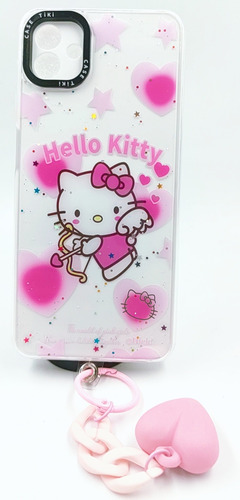 Case Hello Kitty + Mica Cristal Para Samsung Galaxy A04e