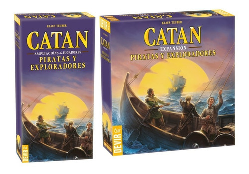 Catan Expansión Piratas Y Exploradores Juegos De Mesa 5 Y 6