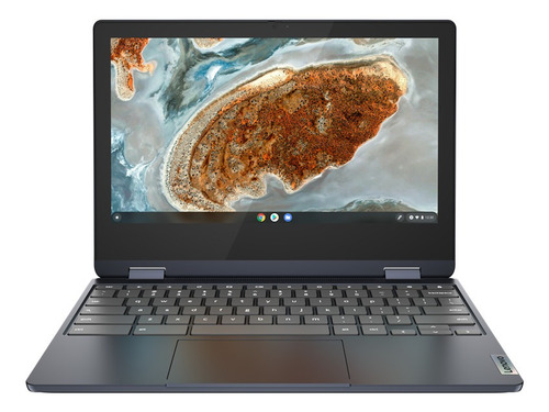 Notebook Lenovo IP Flex 3 11M836  abyss blue táctil 11.6", MediaTek MT8183  4GB de RAM 64GB SSD, ARM Mali-G72 MP3 1366x768px Google Chrome