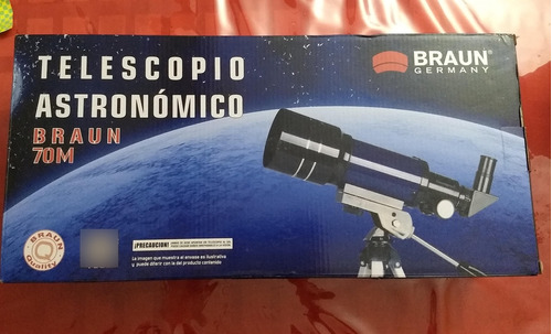 Telescopio Braun 70m Y Adaptador Para Celular - Todo Sinuso