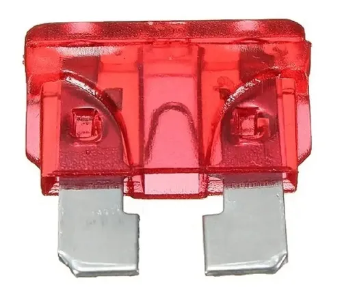 Fusible Auto 10A Avec Voyant Rouge - Neuf, Générique, Pour Boîtier Standard