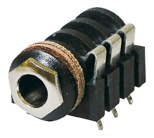 Conector Jack 1/4 Estereo Horizontal Neutrik Nys215 Ntk