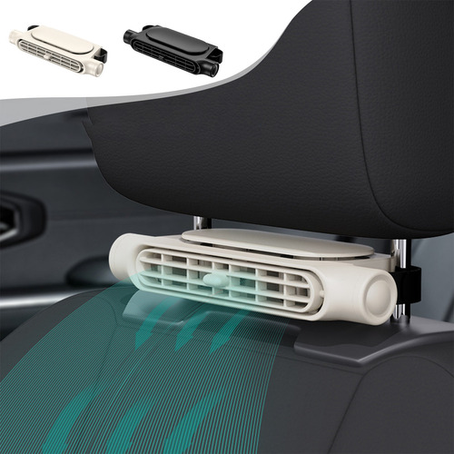 Ventilador De Asiento De Coche Y New Car Cool, Potente, Usb,