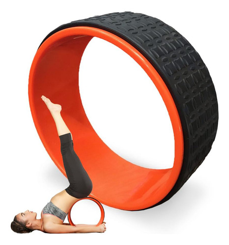 Roda Anel Yoga Texturizado Magic Wheel Flow Circle Pilates