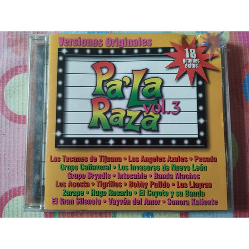 Los Tucanes De Tijuana Cd Pa' La Raza Vol.3 V (Usado)