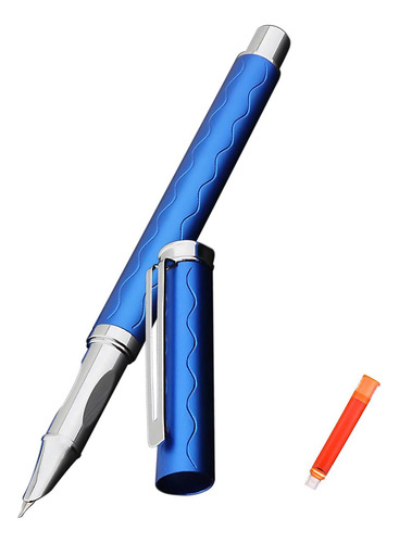 Bolígrafo Diseño Elegante, Mxbuh-013, 1pza, 0.38mm, 4mm, Azu