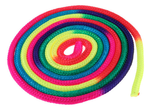 Imagem 4 de 11 de 2 Cordas De Ginástica Em Cores -íris Para Treinar Cordas