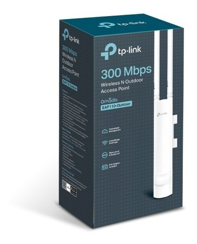 Tplink Eap110-outdoor Wireless N Outdoor Access Point 300mb