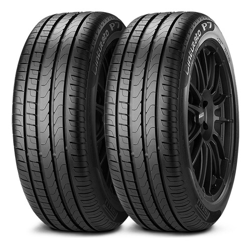 Kit 2 Pneu Pirelli Aro 17 205/45r17 88v Tl Xl Cinturato P7