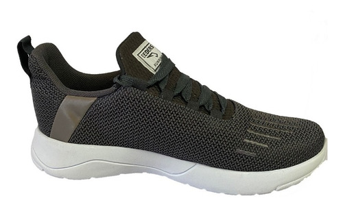Tenis Casual Deportivo Gris Calcetin Urbano Unisex Correr