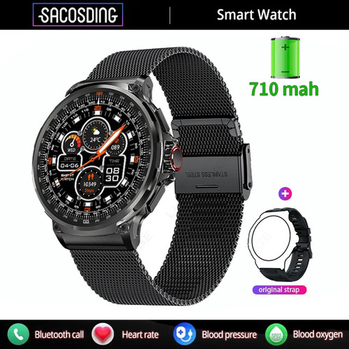 Reloj Inteligente Hombres 1.85 Smart Watch Llamada Bluetooth