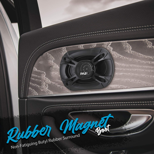 Altavoces Estéreo Para Coche Pyle Pl6183bk, 400 W, 6 X 8, 3