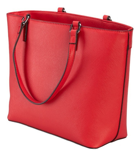 Bolsa carryall Guess Garren color rojo