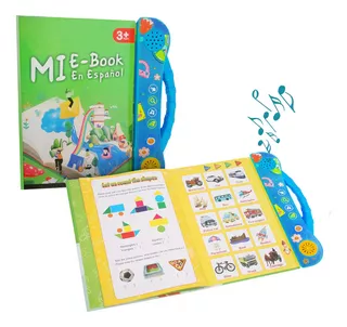 Libro Sonido Voz Tactil Magico Bebe Interactivo Aprendizaje