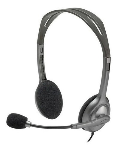 Auricular Vincha Headset Logitech H111 Micrófono 3.5mm