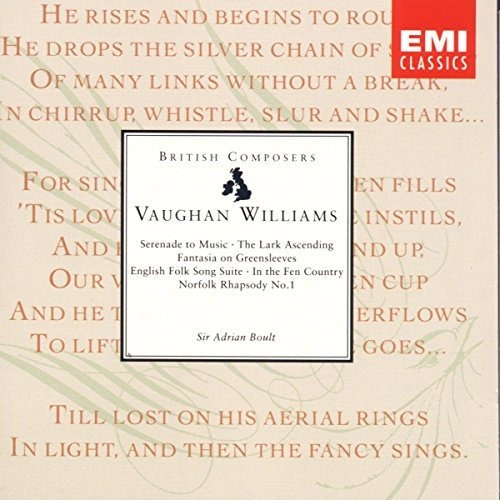Vaughan Williams: Serenata A La Música; La Alondra