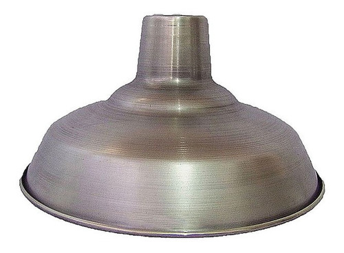 Lampara Campana De Aluminio Pulido 30cm