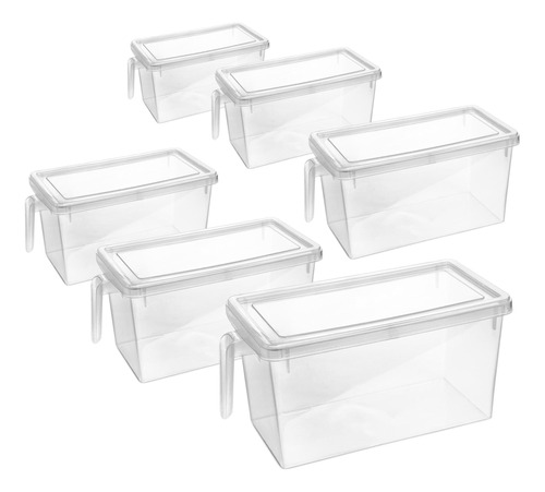 Set X6 Organizador Multiusos De Cocina Nevera Hogar Oficina 