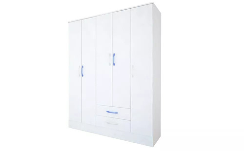 Placard Mosconi Express 5 Puertas 2 Cajones 145x47x182 Cm